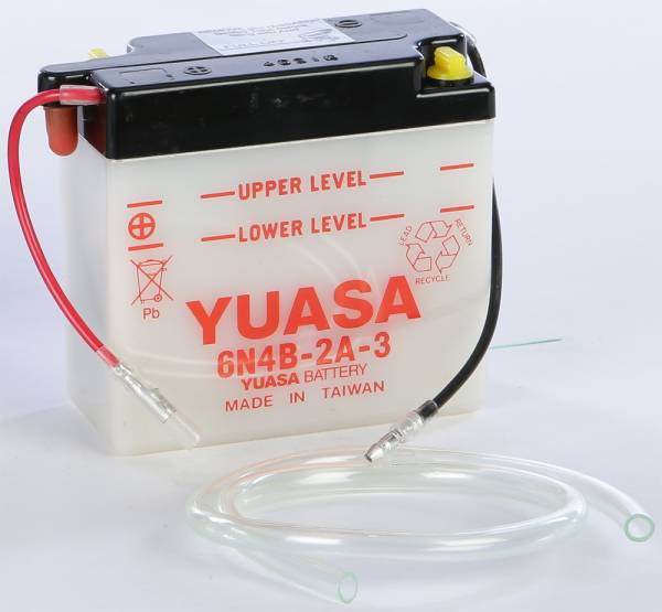 YUASA - BATTERY 6N4B-2A-3 CONVENTIONAL - Image 1