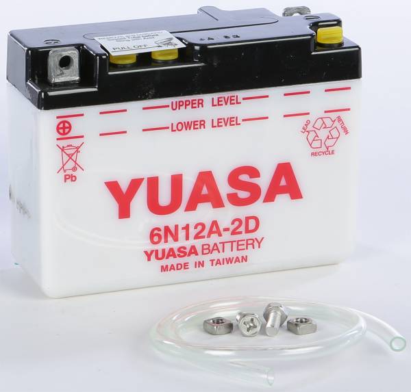 YUASA - BATTERY 6N12A-2D CONVENTIONAL - Image 1