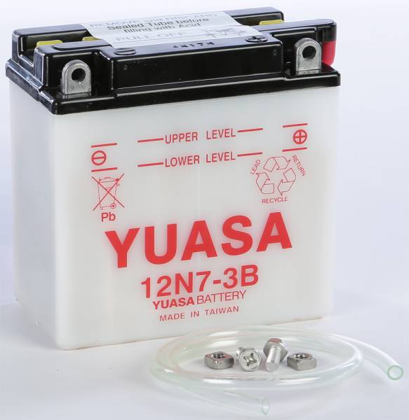 YUASA - BATTERY 12N7-3B CONVENTIONAL - Image 1