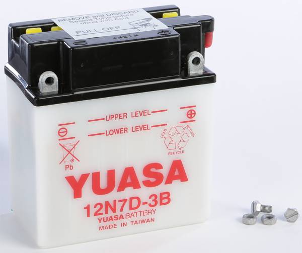 YUASA - BATTERY 12N7D-3B CONVENTIONAL - Image 1