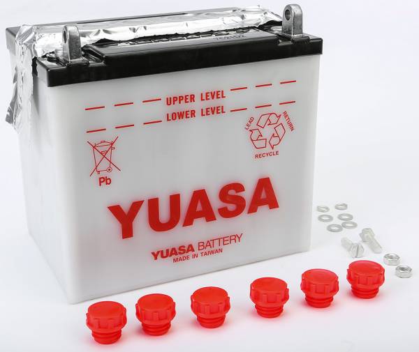 YUASA - BATTERY 12N24-3 BMW CONVENTIONAL - Image 1