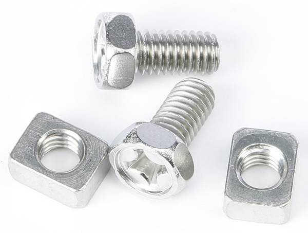 YUASA - BATTERY BOLTS NUT & BOLT SET 6X12MM SS - Image 1