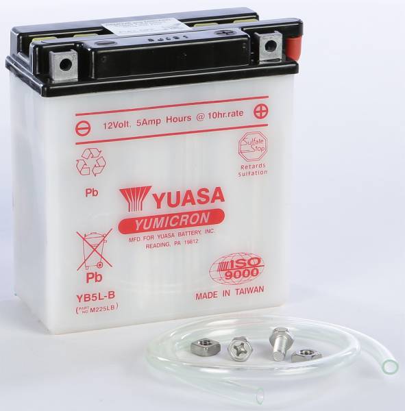 YUASA - BATTERY YB5L-B CONVENTIONAL - Image 1