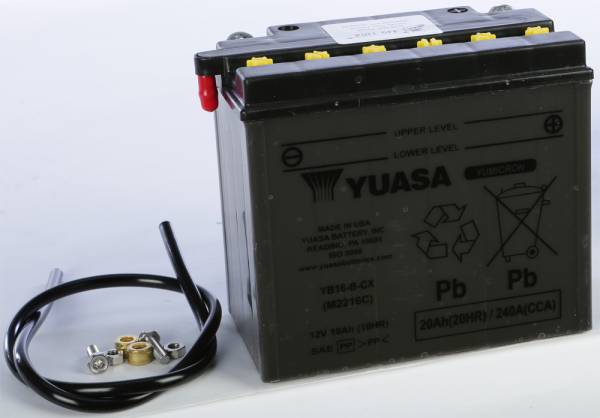 YUASA - BATTERY YB16-B-CX CONVENTIONAL - Image 1