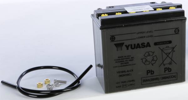 YUASA - BATTERY YB16HL-A-CX CONVENTIONAL - Image 1