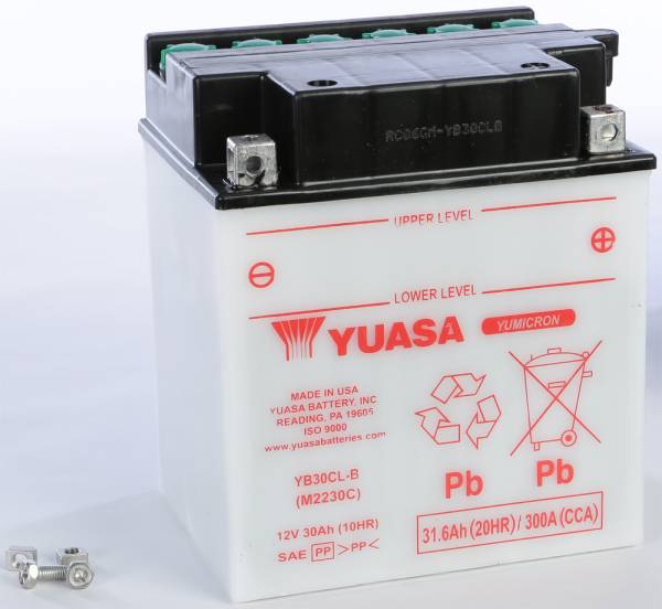 YUASA - BATTERY YB30CL-B CONVENTIONAL - Image 1