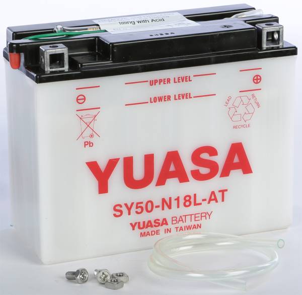 YUASA - BATTERY SY50-N18L-AT CONVENTIONAL - Image 1