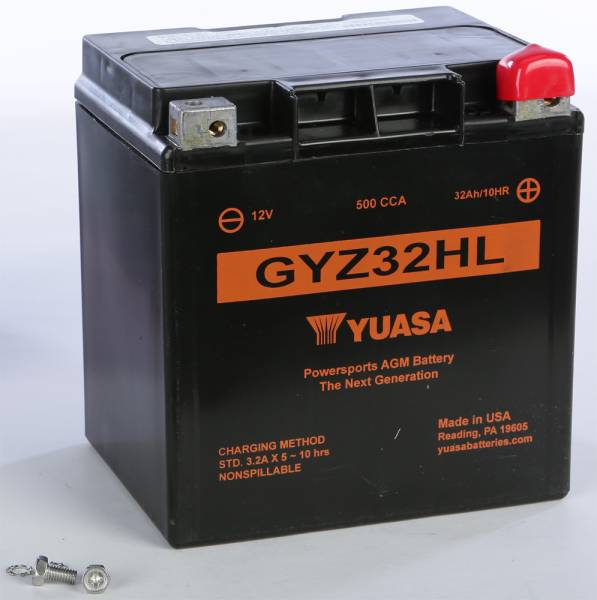 YUASA - BATTERY GYZ32HL SEALED FACTORY ACTIVATED - Image 1