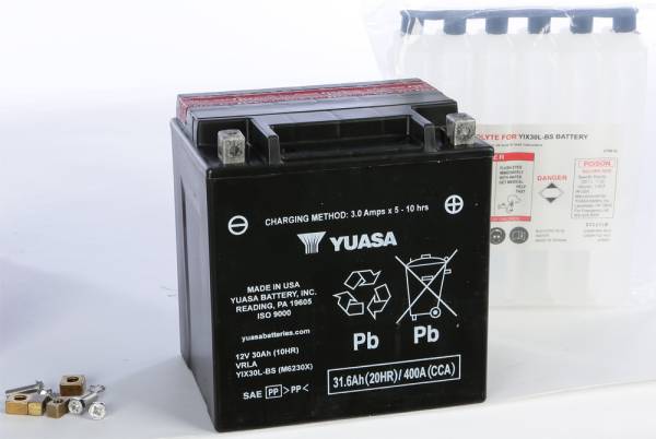 YUASA - BATTERY YIX30L-BS MAINTENANCE FREE - Image 1