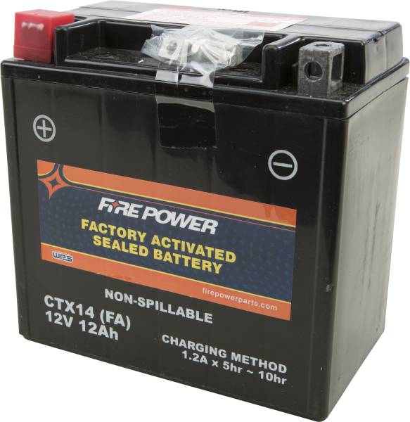 FIRE POWER - BATTERY CTX14 SEALED FACTORY ACTIVATED - Image 1