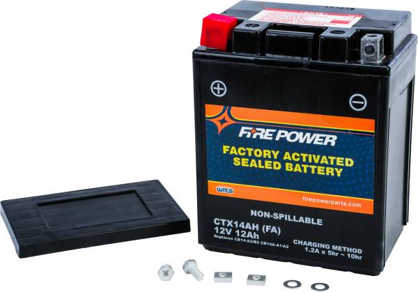 FIRE POWER - BATTERY CTX14AH SEALED FACTORY ACTIVATED - Image 1