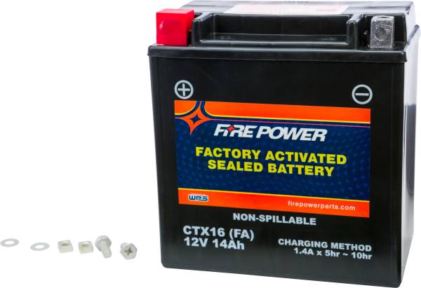 FIRE POWER - BATTERY CTX16 SEALED FACTORY ACTIVATED - Image 1