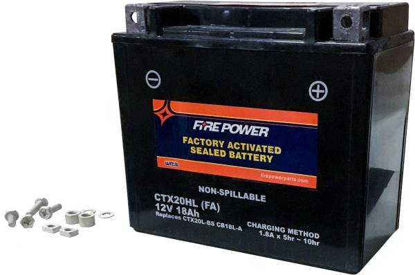 FIRE POWER - BATTERY CTX20HL SEALED FACTORY ACTIVATED - Image 1