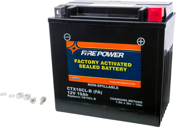 FIRE POWER - BATTERY CTX16CL-B SEALED FACTORY ACTIVATED - Image 1