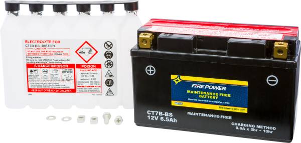 FIRE POWER - BATTERY CT7B-BS MAINTENANCE FREE - Image 1