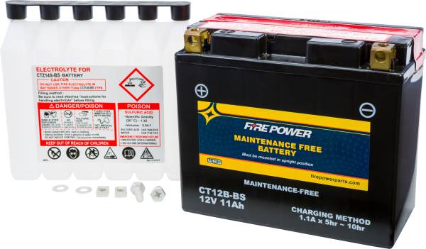 FIRE POWER - BATTERY CT12B-BS MAINTENANCE FREE - Image 1