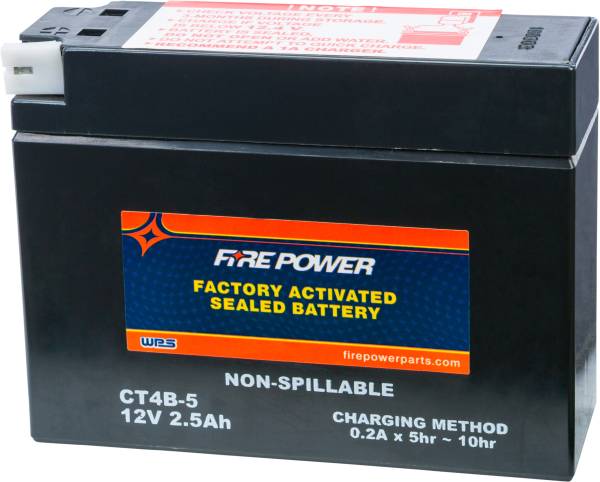 FIRE POWER - BATTERY CT4B-5 SEALED FACTORY ACTIVATED - Image 1