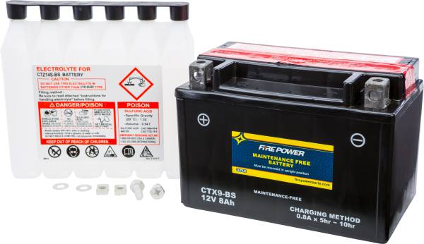 FIRE POWER - BATTERY CTX9-BS MAINTENANCE FREE - Image 1