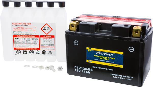 FIRE POWER - BATTERY CTZ12S-BS MAINTENANCE FREE - Image 1