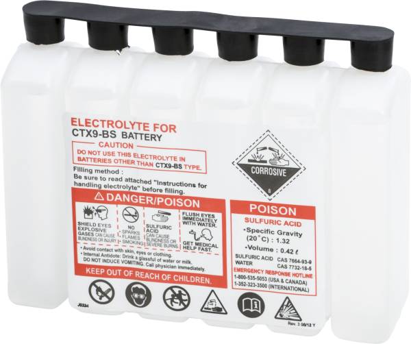 FIRE POWER - SEALED BATTERY ELECTROLYTE PACK 420CC - Image 1