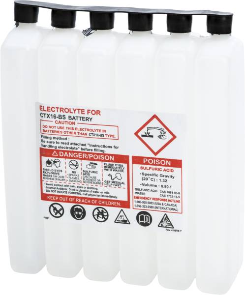 FIRE POWER - SEALED BATTERY ELECTROLYTE PACK 798CC - Image 1