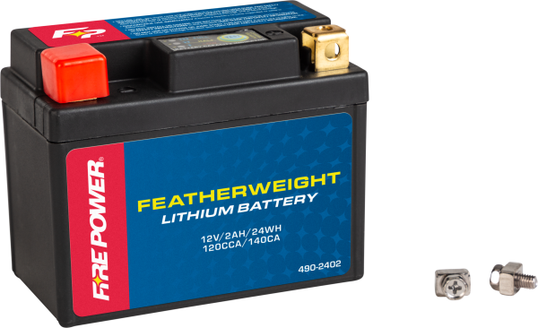 FIRE POWER - FEATHERWEIGHT LITHIUM BATTERY 120 CCA 12V/24WH - Image 1