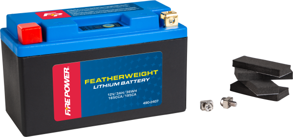 FIRE POWER - FEATHERWEIGHT LITHIUM BATTERY 165 CCA 12V/36WH - Image 1