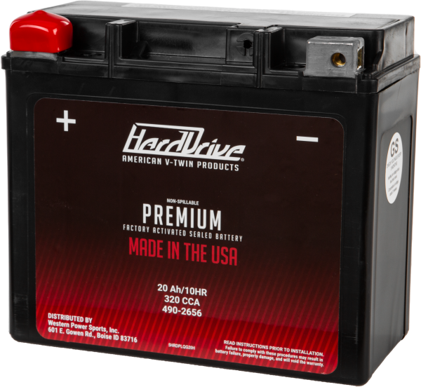 HARDDRIVE - GYZ20H / YTX20H PREMIUM BATTERY - Image 1