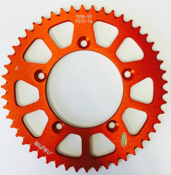 SUNSTAR - REAR SPROCKET ALUMINUM 50T-420 ORG HUSQ/KTM - Image 1