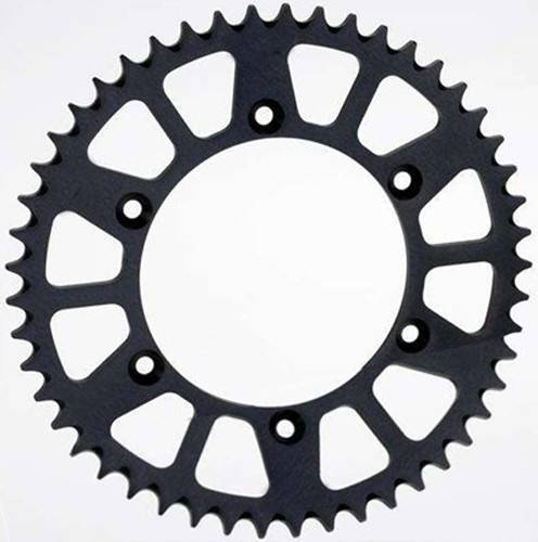 SUNSTAR - REAR SPROCKET ALUMINUM 48T-520 BLK HUS/HUSQ/KTM - Image 1