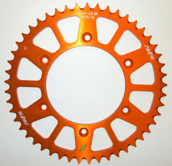 SUNSTAR - REAR SPROCKET ALUMINUM 51T-520 ORG HUS/HUSQ/KTM - Image 1