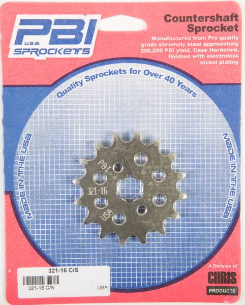 PBI - FRONT CS SPROCKET STEEL 16T-420 HON - Image 1