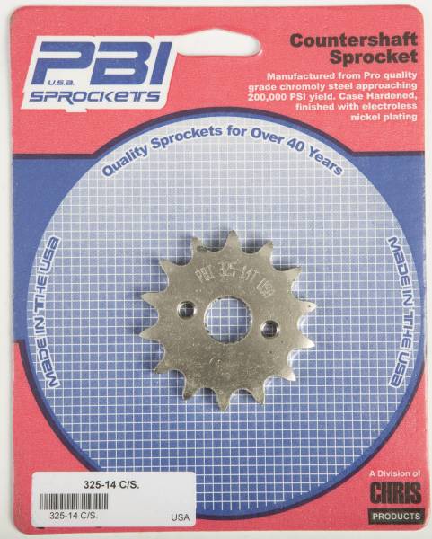 PBI - FRONT CS SPROCKET STEEL 14T-420 HON - Image 1