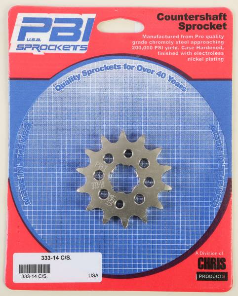 PBI - FRONT CS SPROCKET STEEL 14T-428 HON - Image 1