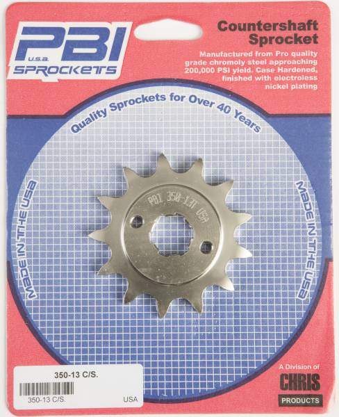 PBI - FRONT CS SPROCKET STEEL 13T-520 HON - Image 1