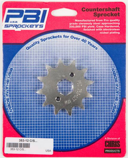 PBI - FRONT CS SPROCKET STEEL 12T-520 HON - Image 1