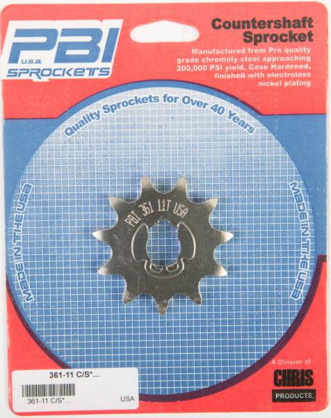 PBI - FRONT CS SPROCKET STEEL 11T-520 HON - Image 1