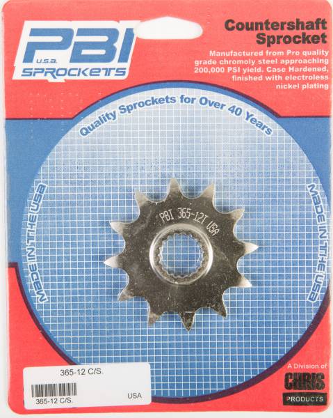 PBI - FRONT CS SPROCKET STEEL 12T-520 HON - Image 1