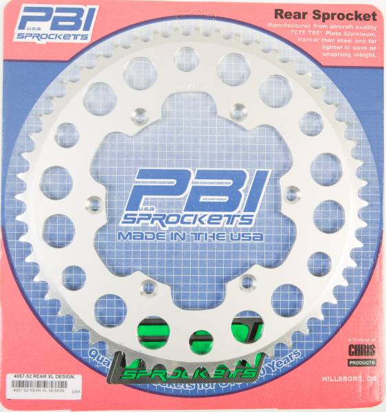 PBI - REAR SPROCKET ALUMINUM 52T-520 KAW/SUZ - Image 1