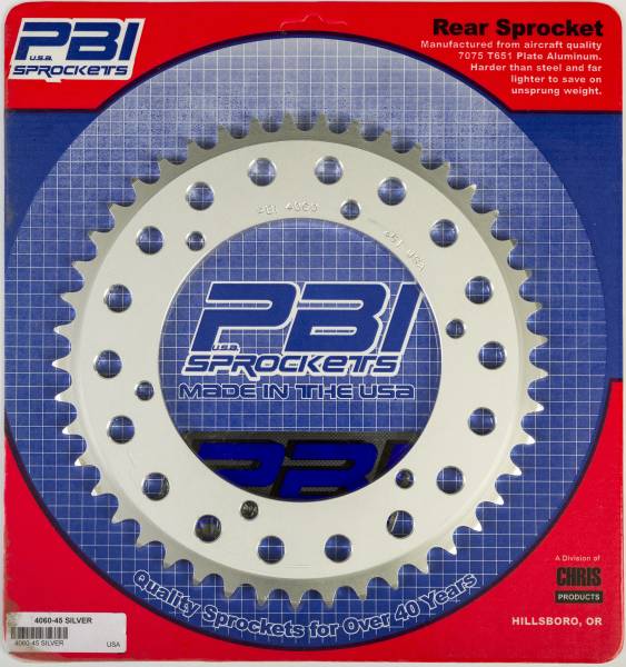 PBI - REAR SPROCKET ALUMINUM 45T-520 KAW - Image 1