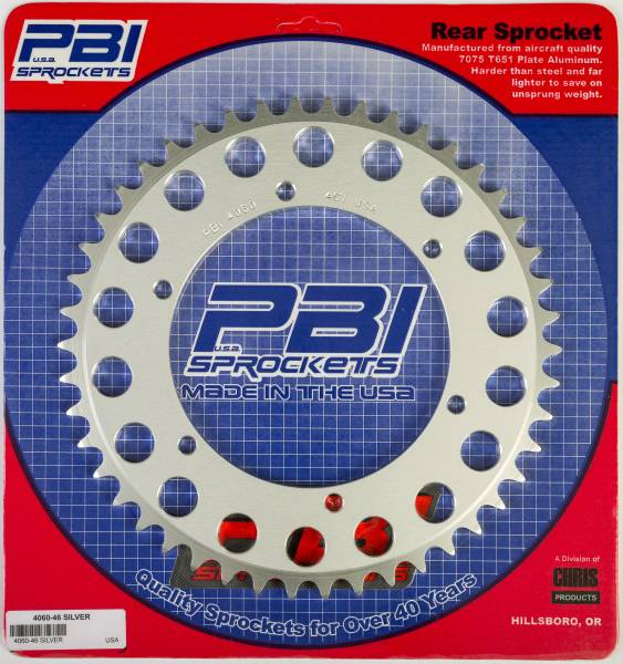 PBI - REAR SPROCKET ALUMINUM 46T-520 KAW - Image 1