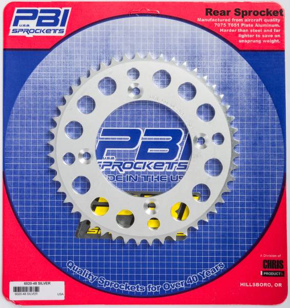 PBI - REAR SPROCKET ALUMINUM 48T-420 SUZ/YAM - Image 1