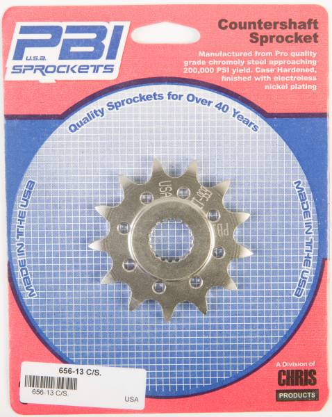 PBI - FRONT CS SPROCKET STEEL 13T-520 SUZ - Image 1