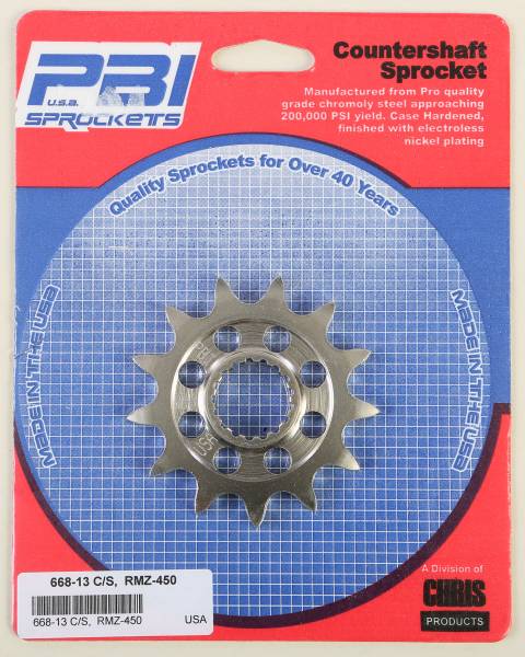 PBI - FRONT CS SPROCKET STEEL 13T-520 SUZ - Image 1