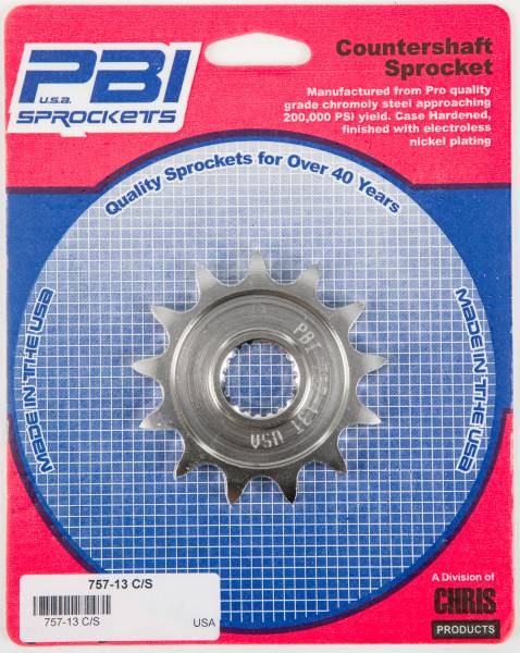 PBI - FRONT CS SPROCKET STEEL 13T-520 YAM - Image 1