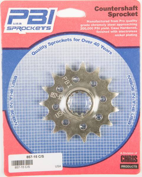 PBI - FRONT CS SPROCKET STEEL 15T-520 HUS/HUSQ - Image 1