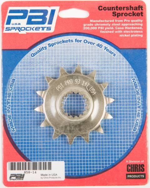 PBI - FRONT CS SPROCKET STEEL 14T-520 KTM - Image 1