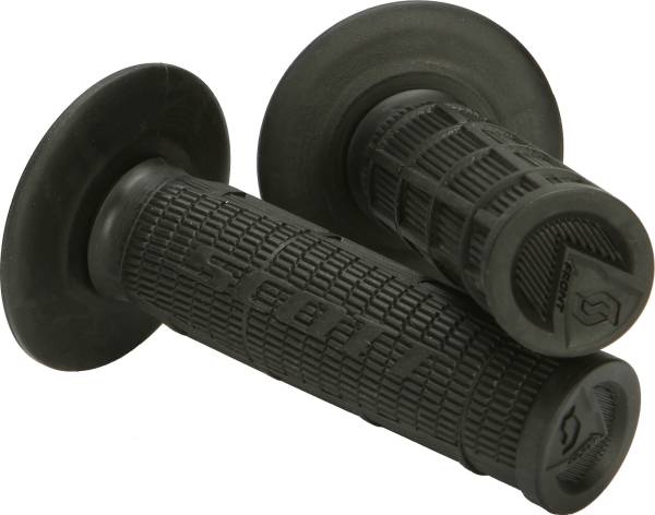 SCOTT - RADIAL HALF WAFFLE GRIPS BLACK 7/8" - Image 1