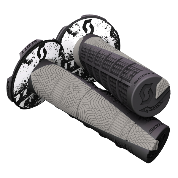 SCOTT - DEUCE MX GRIPS (BLACK/GREY) - Image 1