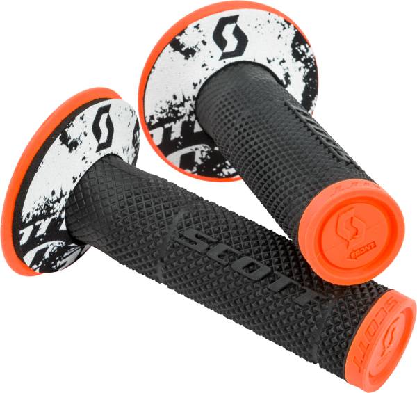 SCOTT - SX2 GRIPS NEON ORANGE/BLACK - Image 1